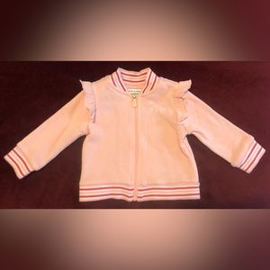 Janie and Jack pink cat sweater